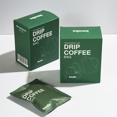 Koobs Drip Coffee Box – 10pcs | أكياس القهوة المقطرة Koobs Drip Coffee Box – 10pcs | أكياس القهوة المقطرة